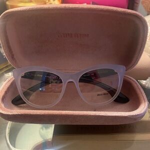 New never worn Miu Miu Eyeglasses Women's VMU08N VMU/08N Cat Eye Optical Frame